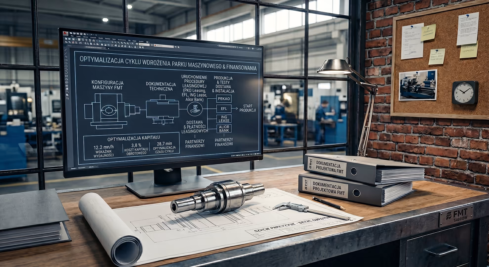 Operating lease for machines and equipment